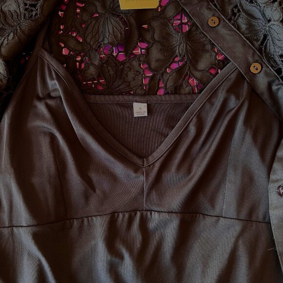 Johnny Was 2 Pc. Lace Shirt & Camisole NWT - Picture 9 of 16